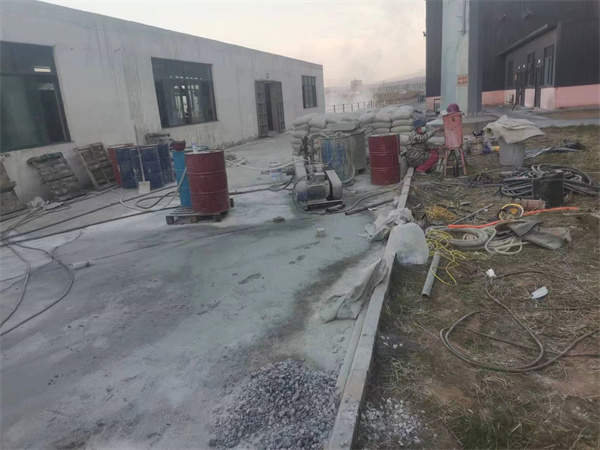 大峪镇厂房地基下沉注浆加固水泥水玻璃双液浆
